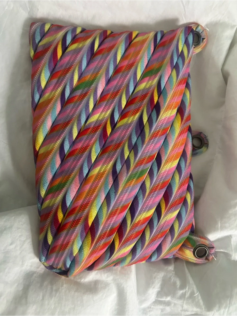 ZipIt Rainbow Twist Kids Pencil Case Pouch - Multicolor
